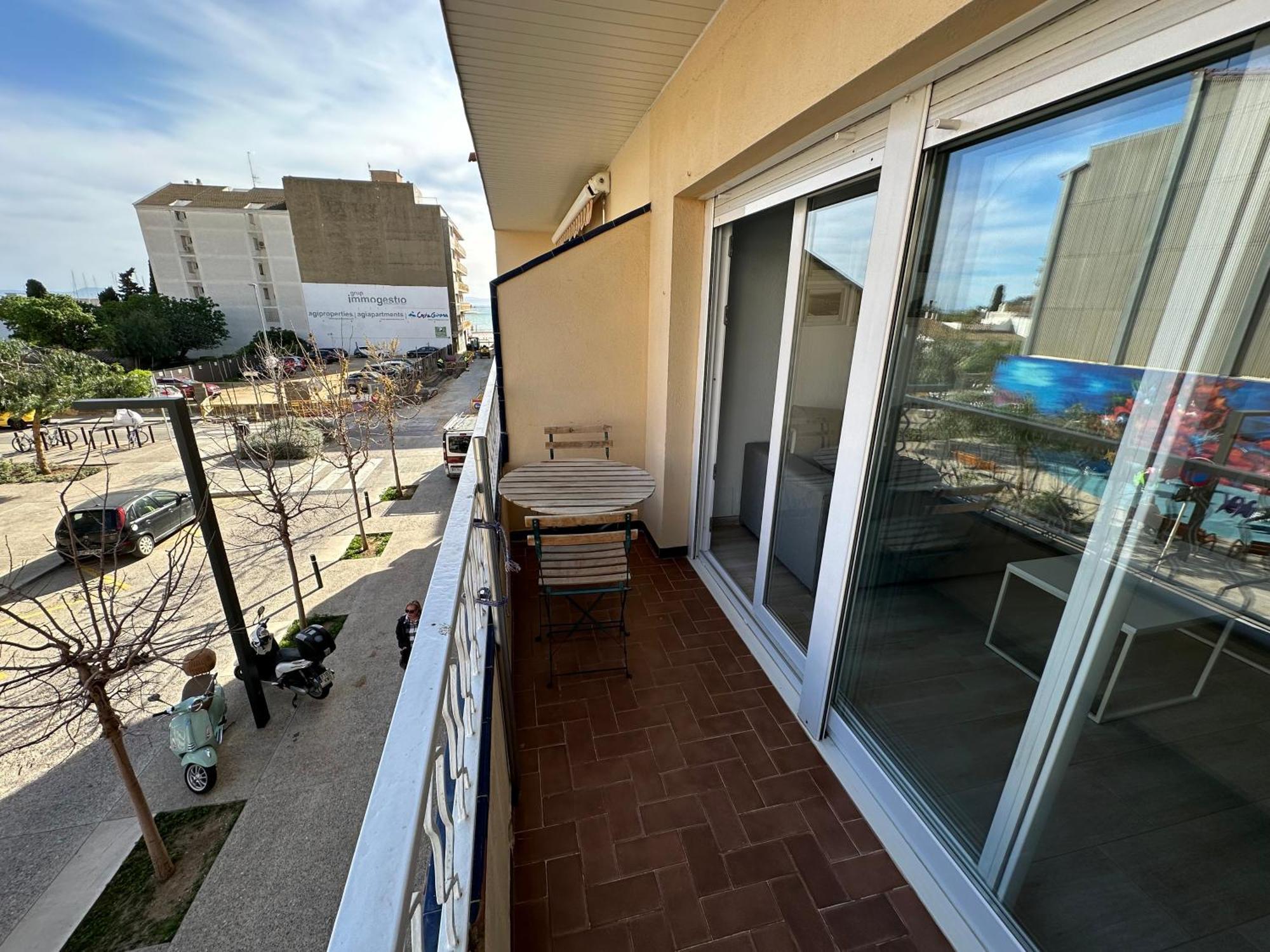Ferienwohnung Agi Llotja Plazza Roses Exterior foto